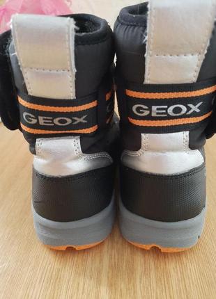 Водонепроницаемые ботинки зимние на меху. geox5 фото