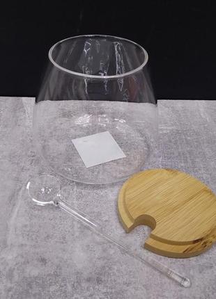 Цукорниця з ложкою s&t 580 мл 322427 фото