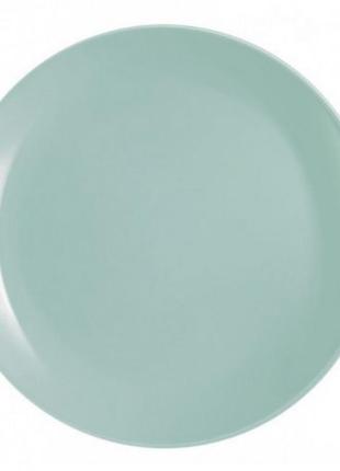 Тарілка luminarc diwali light turquoise підставна кругла 27,3 см 2703p lum