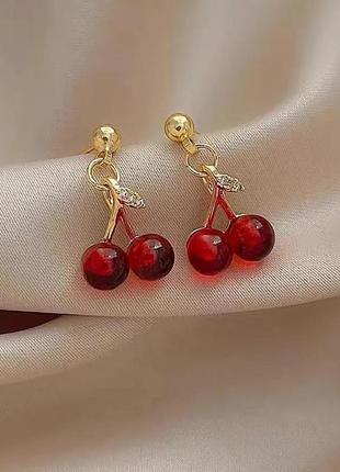 Сережки вишеньки