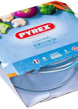 Кастрюля для запекания круглая pyrex 1 л (207a000)2 фото