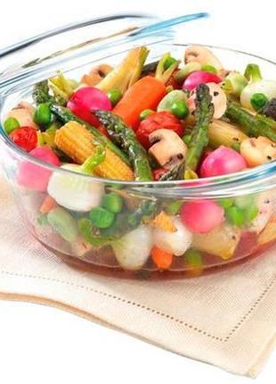 Кастрюля для запекания круглая pyrex 1 л (207a000)