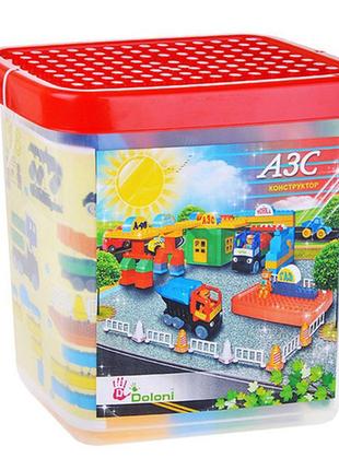 Конструктор 116 деталей азс doloni toys 0-013888/04