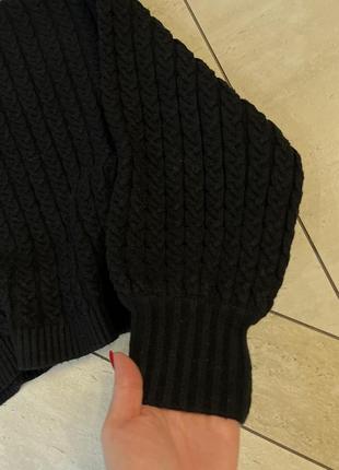 Кофта женская свитер гольф классная черная стильная теплая красивая модная3 фото