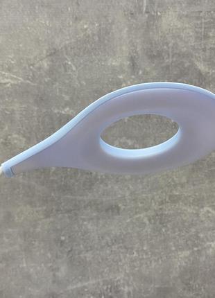 Настольная лампа led аккумуляторная с подставкой sst-813/1008808 голубая4 фото