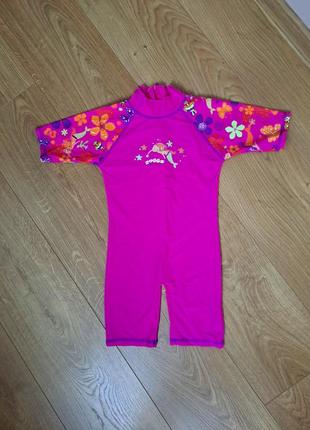 Солнцезащитный костюм для девочки/костюм для плавания