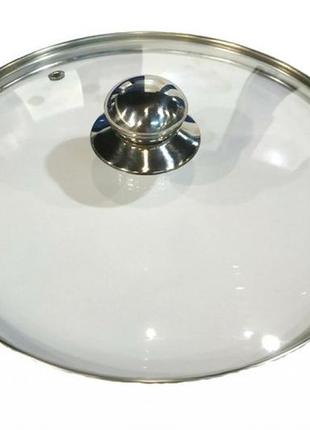 Кришка скляна d-28 см benson bn-1007