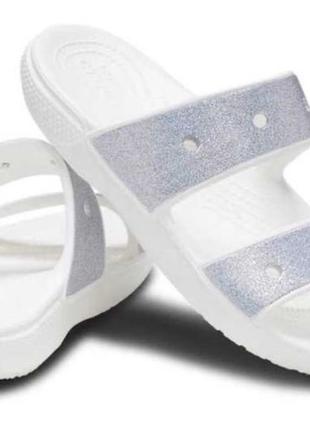 Шлепки classic crocs glitter sandal w7.w8.w9.w102 фото