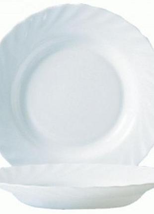 Тарілка luminarc trianon глибока кругла d-22.5 см 61260 (52104) lum