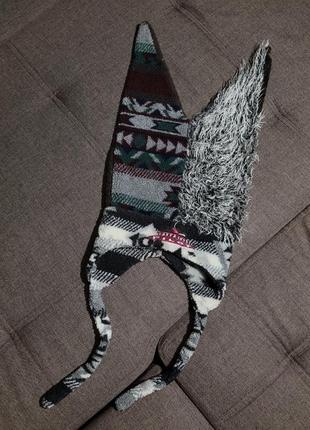 Винтажная шапка pelot canada teddy vintage винтажная флисовая сноуборд лыжи