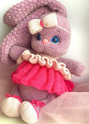 Распродажа до 50 % скидка игрушка зайка ручной работы 4