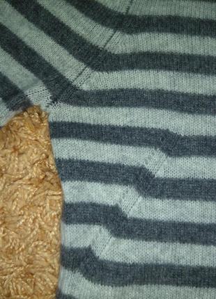 Кашемировый свитер в полоску style butler (100% кашемир)6 фото
