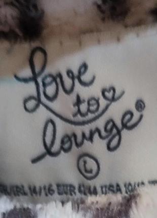 Непревзойденный халатик в образив мишки "love to lounge" 14/16 размер7 фото