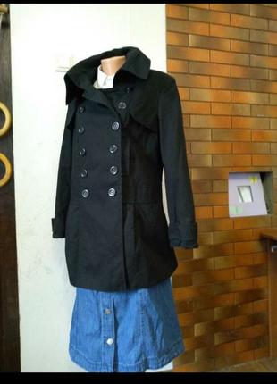 Распродажа весна🌸🌼💕стильный хлопковый плащ тренч,  куртка, , двубортный  плащ новый ,1 фото