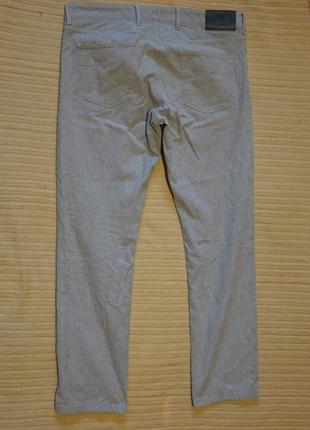 Вузькі сірі меланжеві джинси низької посадки massimo dutti slim fit запалення 31r.8 фото