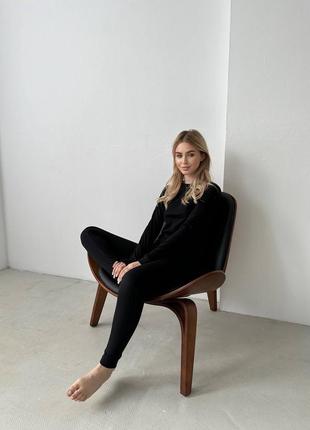 Термобелье женское теплое микродайвинг на флисе черный, хаки