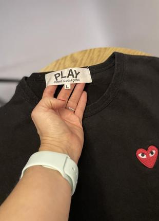 Футболка play comme des garçons5 фото