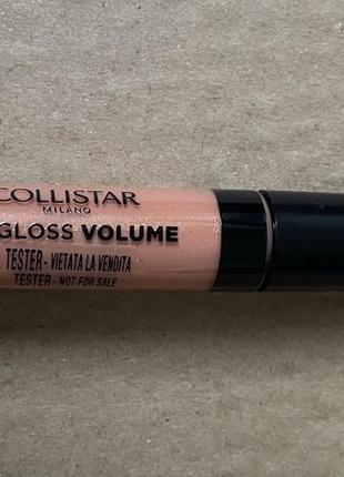 Collistar lip gloss volume блеск для губ #120 peach cameo3 фото