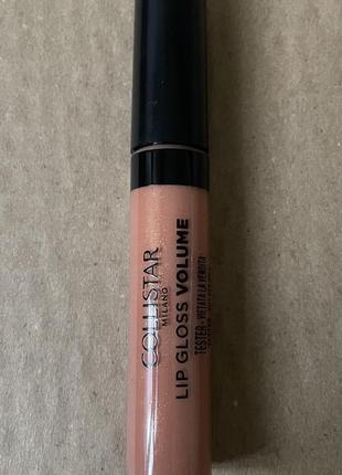 Collistar lip gloss volume блеск для губ #120 peach cameo