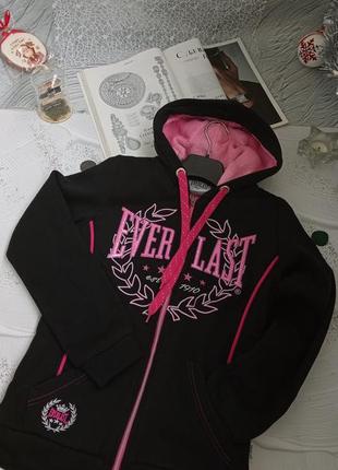 Спортивная кофта, толстовка,худи everlast 🩷🖤