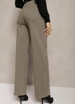 Стильные джинсы палаццо клеш