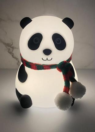Детский светильник ночник аккумуляторный силиконовый "панда" 3dtoyslamp ljc1422 фото
