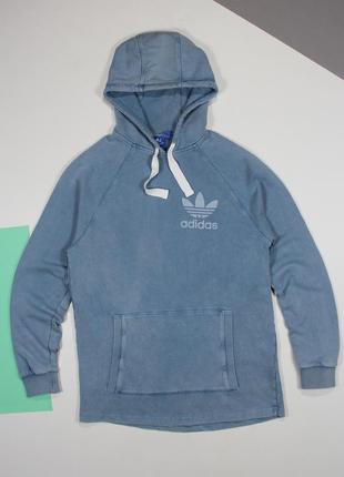 Оригинальное худи с washed эффектом от adidas originals