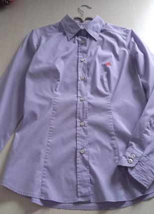 Лаконичная хлопковая рубашка eetro6 фото