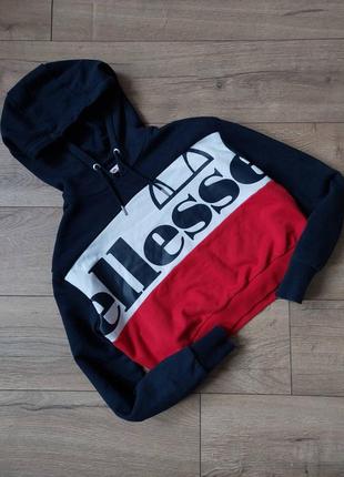 Вкорочений худі ellesse світшот укороченный худи толстовка4 фото