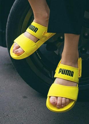 Сандалі puma sandal yellow сандалі боссоножки босоніжки