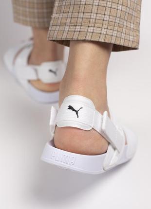 Сандали puma sandal white сандалі боссоножки босоніжки9 фото