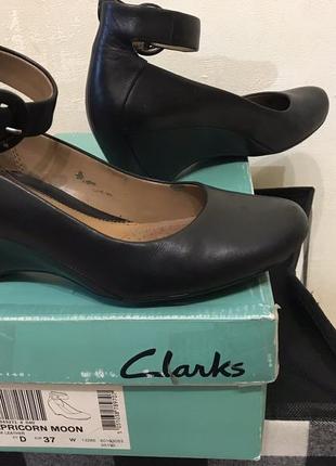 Туфли clarks, р.4 (р.37)