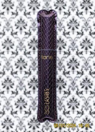 Питательная стойкая тушь для объема ресниц tarte lights camera lashes 4-in-1 mascara 7 мл1 фото