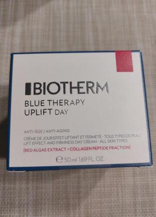 Крем от морщин с эффектом лифтинга biotherm blue therapy uplift day 50 ml.2 фото