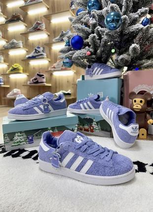 Кроссовки adidas campus x south park purple1 фото