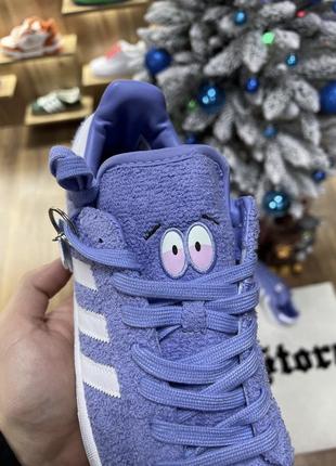 Кроссовки adidas campus x south park purple4 фото