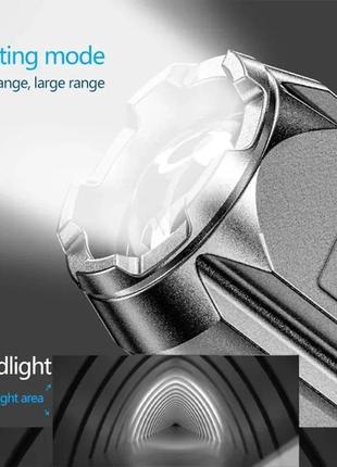 Фонарик фонарик светодиодный высокомощный usb перезарядка