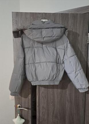 Куртка со светоотражающим эффектом (пуховик)2 фото