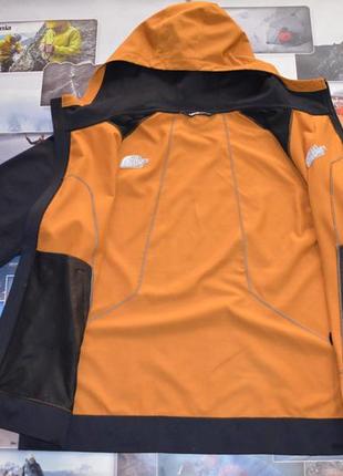 Куртка софтшел north face (xl)6 фото