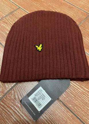 Оригинальная шапка lyle & scott, англия