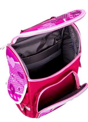 Рюкзак ортопедический space "собачка в кармане" для девочки розовый 33*26*13 см3 фото