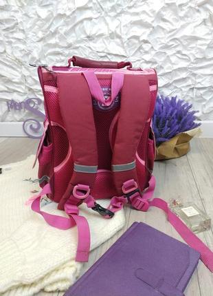 Рюкзак ортопедический space "собачка в кармане" для девочки розовый 33*26*13 см5 фото