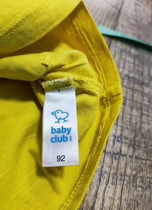 Футболка, baby club, р. 92, 2 года2 фото