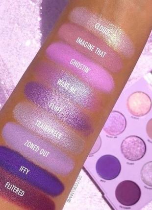 Colourpop lilac you a lot палетка тіней