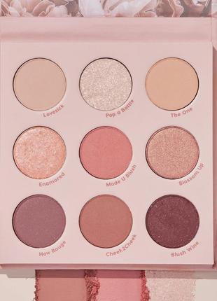 Палетка теней colourpop blush crush shadow palette недоступен