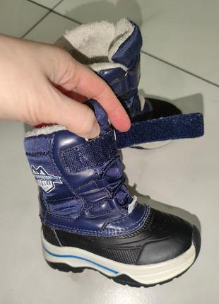 Термо сапожки сапоги ботинки lupilu 21 (4) 13,5см6 фото