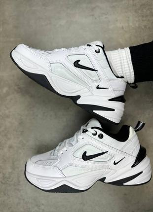 Nike m2k tekno white black7 фото