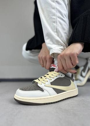 Jordan 1 retro low og sp travis scott reverse mocha 2