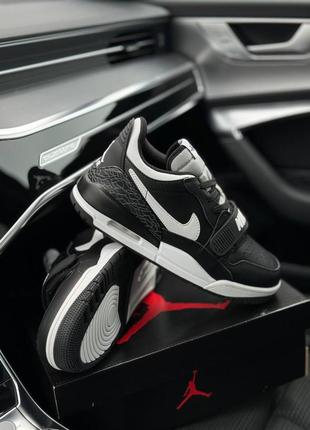 Nike air jordan legacy 312 low m black white