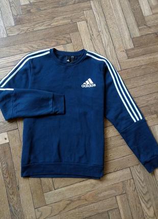 Стильный мужской свитшот adidas performance essentials cut 3s